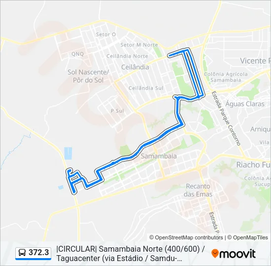 372.3 Bus Line Map
