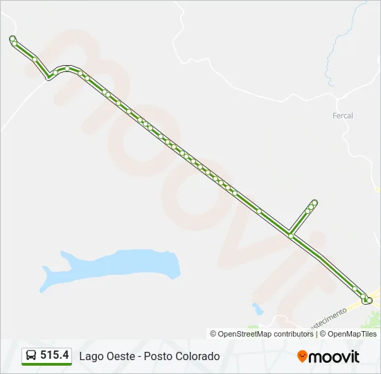 515.4 Bus Line Map