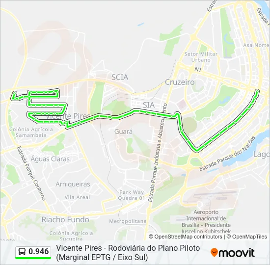 0.946 Bus Line Map