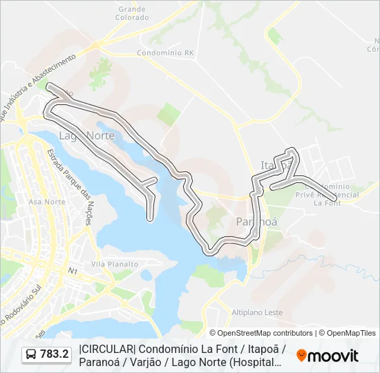 783.2 Bus Line Map