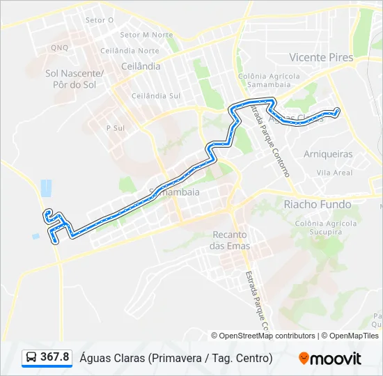 367.8 Bus Line Map