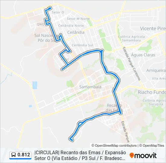 0.812 Bus Line Map