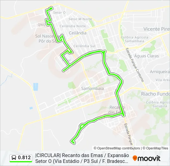 0.812 Bus Line Map