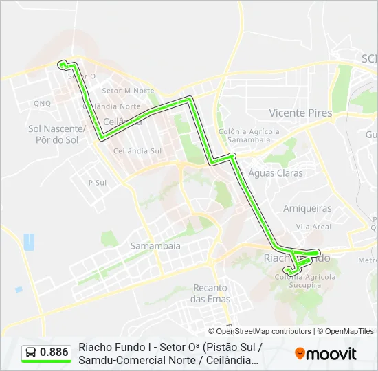 0.886 Bus Line Map