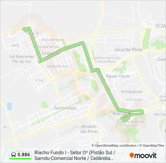 0.886 Bus Line Map