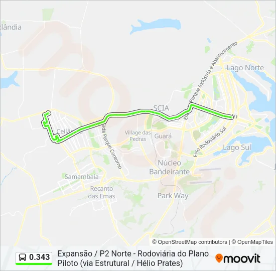 0.343 Bus Line Map