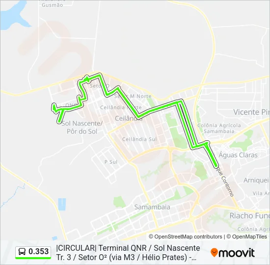 0.353 Bus Line Map