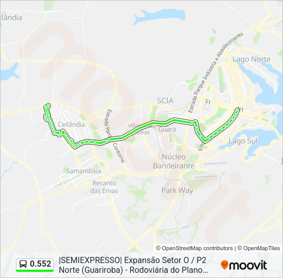0.552 Bus Line Map