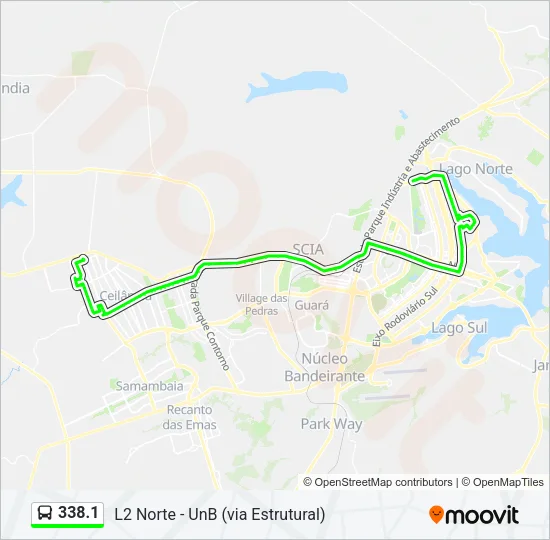 338.1 Bus Line Map