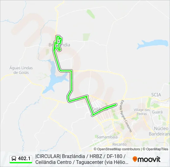 402.1 Bus Line Map