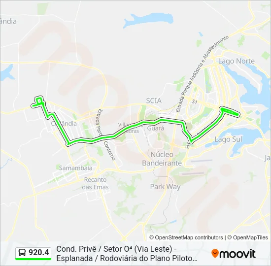 920.4 Bus Line Map