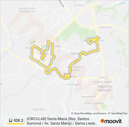 020.2 Bus Line Map