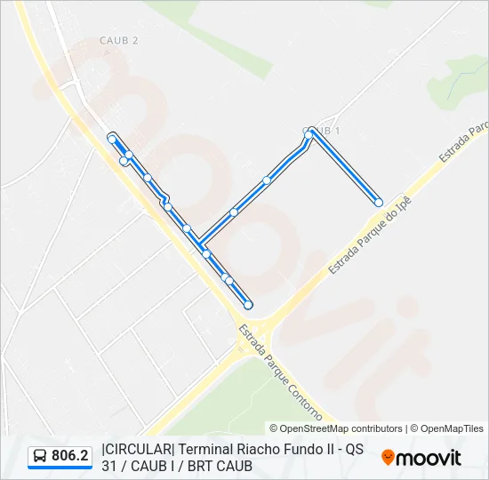 806.2 Bus Line Map