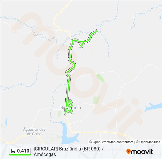 0.410 bus Line Map