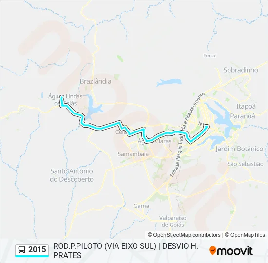 2015 Bus Line Map
