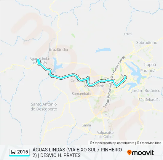 2015 Bus Line Map