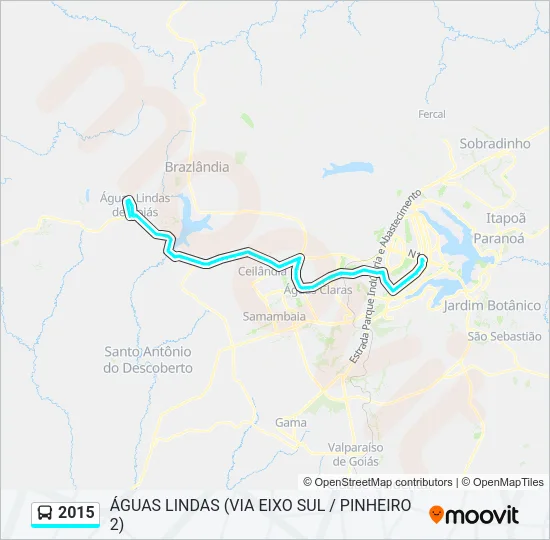 2015 Bus Line Map