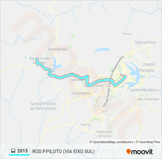 2015 Bus Line Map