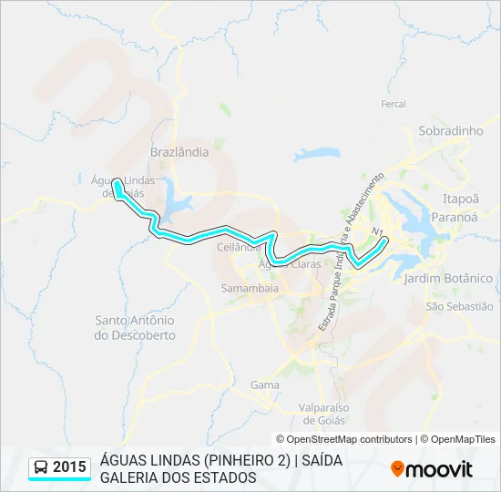 2015 Bus Line Map