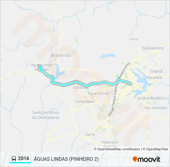 2016 Bus Line Map
