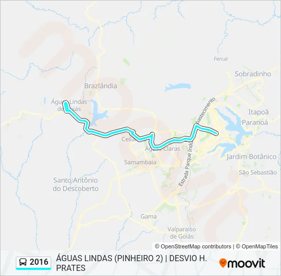 2016 Bus Line Map