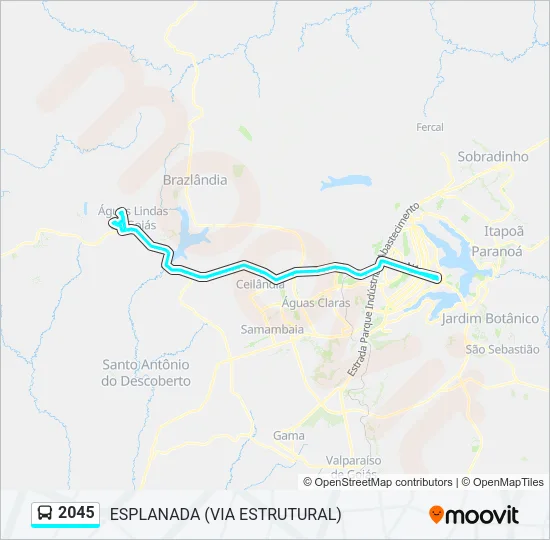 2045 Bus Line Map