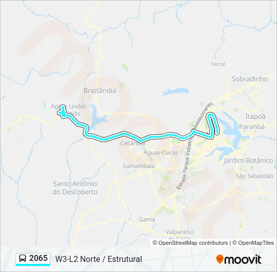 2065 Bus Line Map