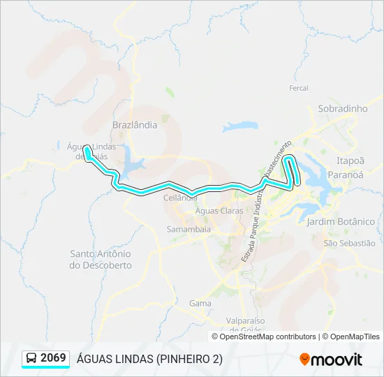 2069 Bus Line Map