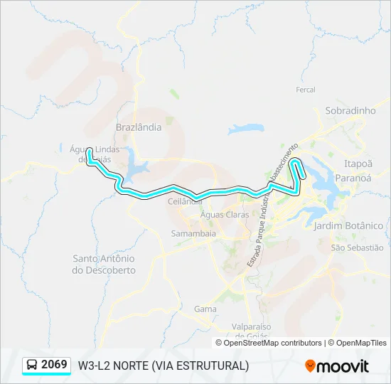 2069 Bus Line Map