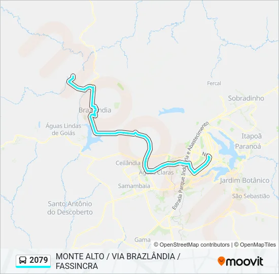2079 Bus Line Map