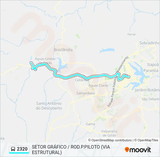2320 Bus Line Map