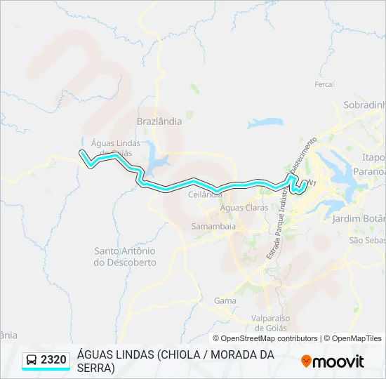 2320 Bus Line Map
