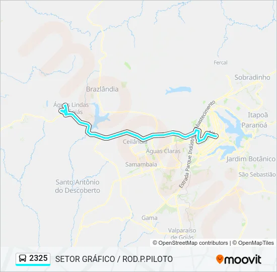 2325 Bus Line Map