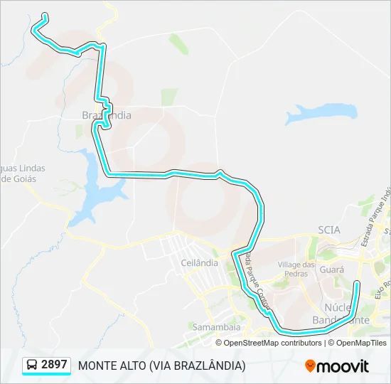 2897 Bus Line Map