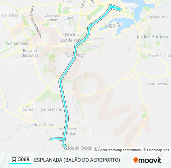 5069 Bus Line Map