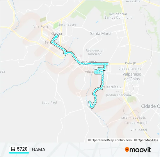 5720 Bus Line Map
