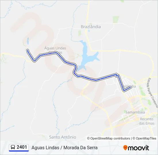2401 Bus Line Map