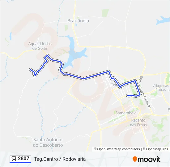 2807 Bus Line Map