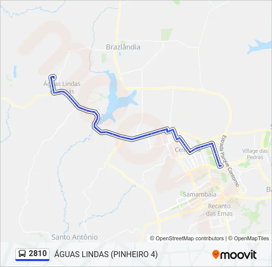 2810 Bus Line Map