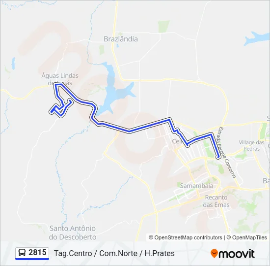 2815 Bus Line Map