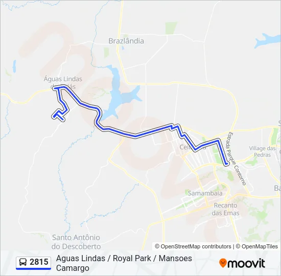 2815 Bus Line Map