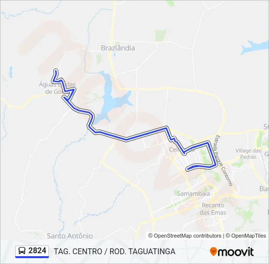 2824 Bus Line Map