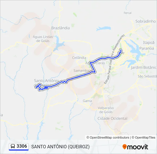 3306 Bus Line Map