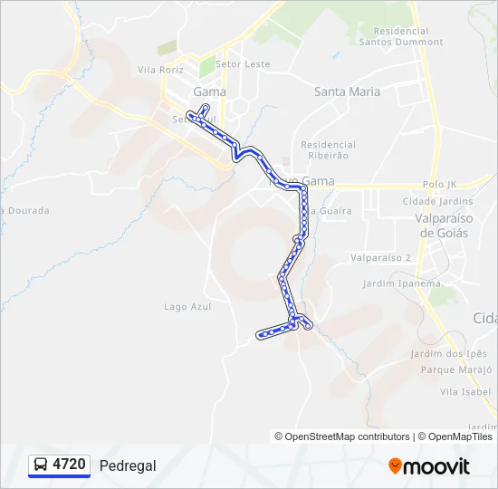 4720 Bus Line Map