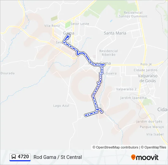 4720 Bus Line Map