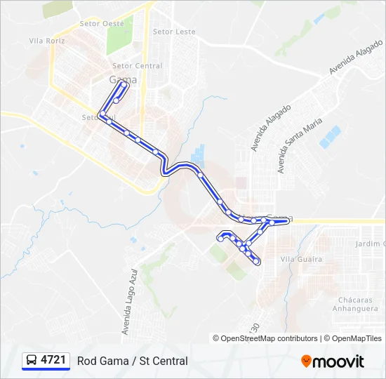 4721 Bus Line Map