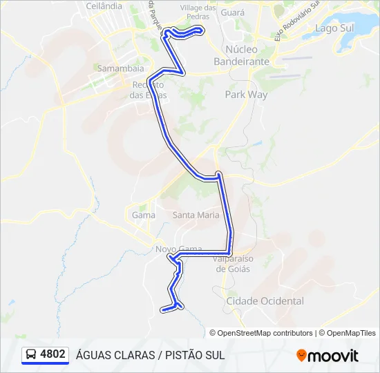 4802 Bus Line Map