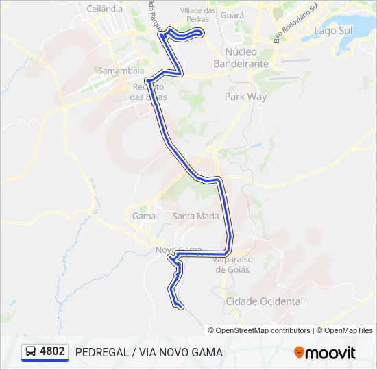 4802 Bus Line Map