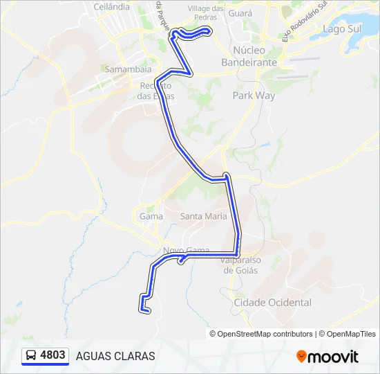 4803 Bus Line Map