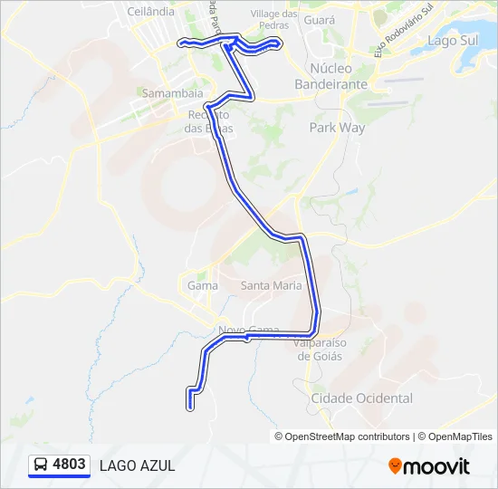 4803 Bus Line Map